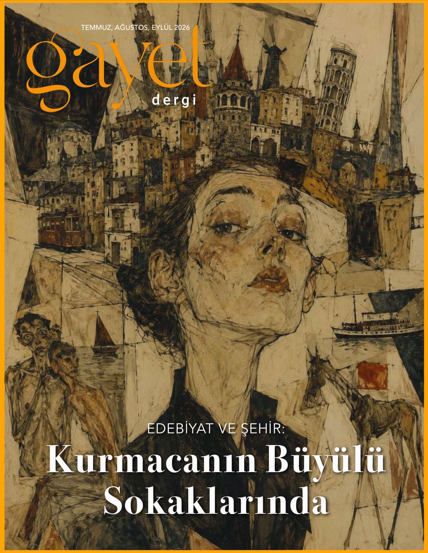 Gayet Dergi sekizinci sayısı “Edebiyat ve Şehir” temasıyla yayında