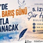 İzmir’de Dünya Barış Günü sanatla kutlanıyor