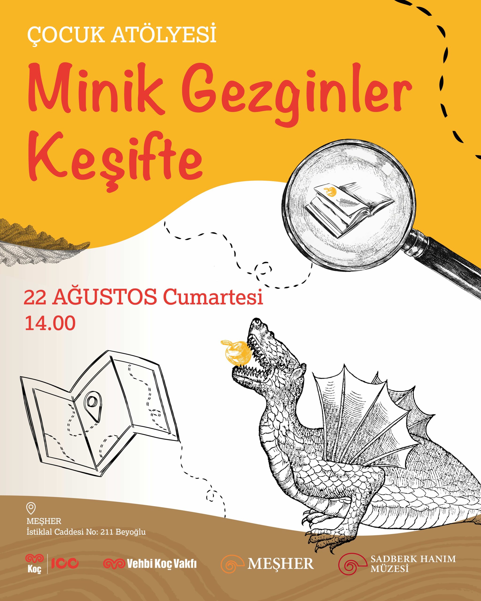 Meşher’de ağustos ayı, çocuk atölyeleriyle devam ediyor