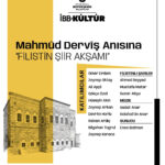 İBB’den Mahmud Derviş Anısına Filistin Şiir Akşamı