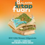 8. Alanya Kitap Fuarı 25 Eylül’de başlıyor