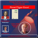 Kitap Kurtları Kulübü Özel Etkinliği Nermi Uygur Gecesi