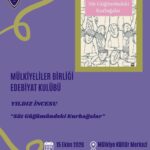 Mülkiye Edebiyat Kulübü, Yıldız İncesu’nun kitabını tartışacak