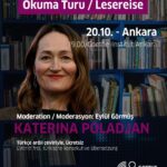 Katerina Poladjan Ankara’da okurlarıyla buluşacak