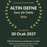 2026 Altın Defne Genç Şiir Ödülü başvuruları açıldı 