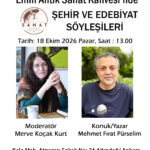 “Şehir ve Edebiyat Söyleşileri”nde bu ay F. Purselim konuşulacak