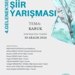 4. Etos Şiir Yarışması başvuruları açıldı